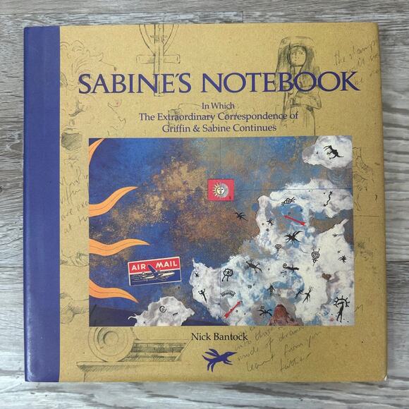 Griffin & Sabine Hardcover Book Bundle by Nick Bantock Set of 2 Illustrated - Picture 6 of 10
